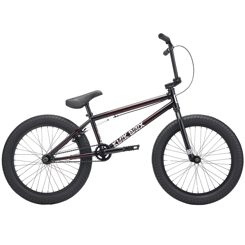 BICICLETA BMX KINK CURB 20" ROJA NEGRA