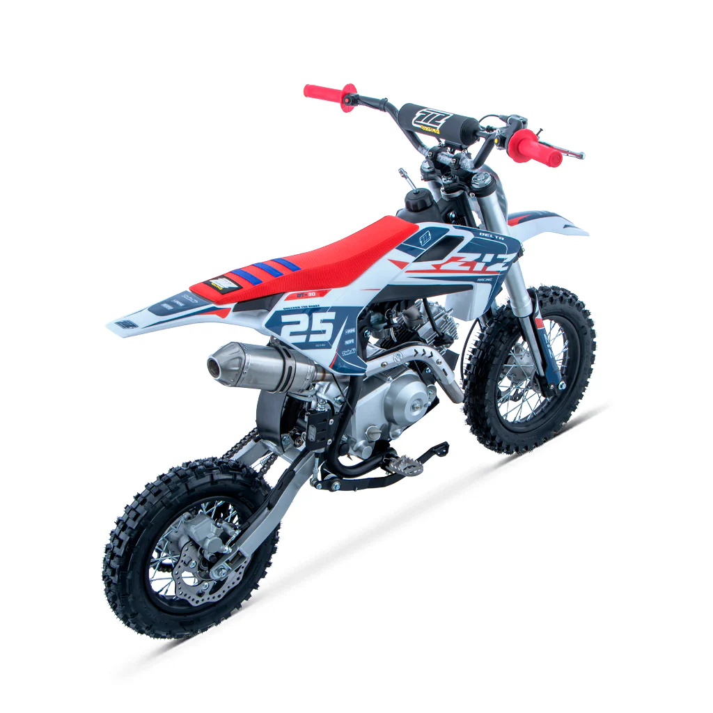 PIT BIKE 90CC 4T AUTOMATICO 12/10 DELTA ZIZ RACING - Imagen 13