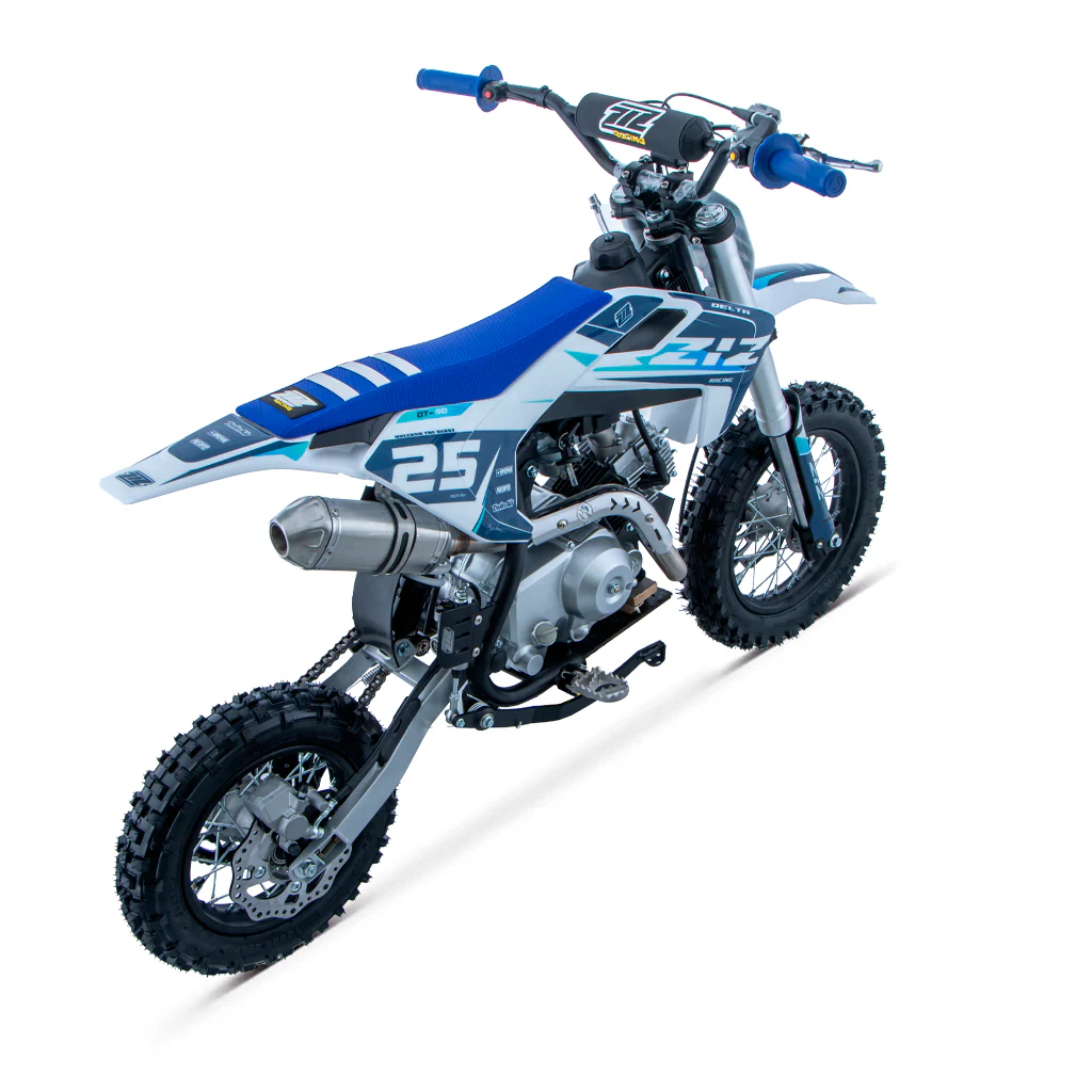 PIT BIKE 90CC 4T AUTOMATICO 12/10 DELTA ZIZ RACING - Imagen 8