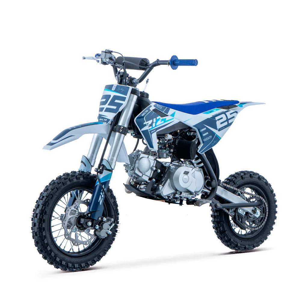 PIT BIKE 90CC 4T AUTOMATICO 12/10 DELTA ZIZ RACING - Imagen 2