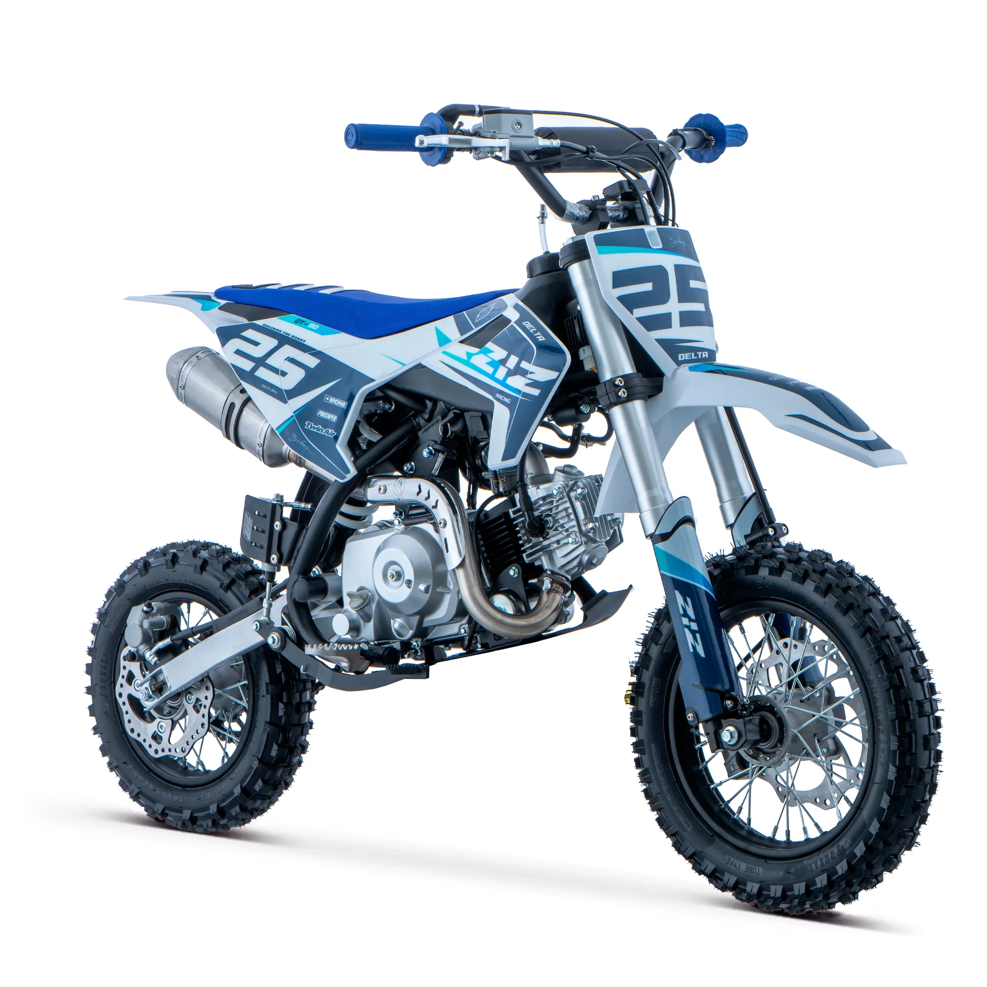 PIT BIKE 90CC 4T AUTOMATICO 12/10 DELTA ZIZ RACING - Imagen 3