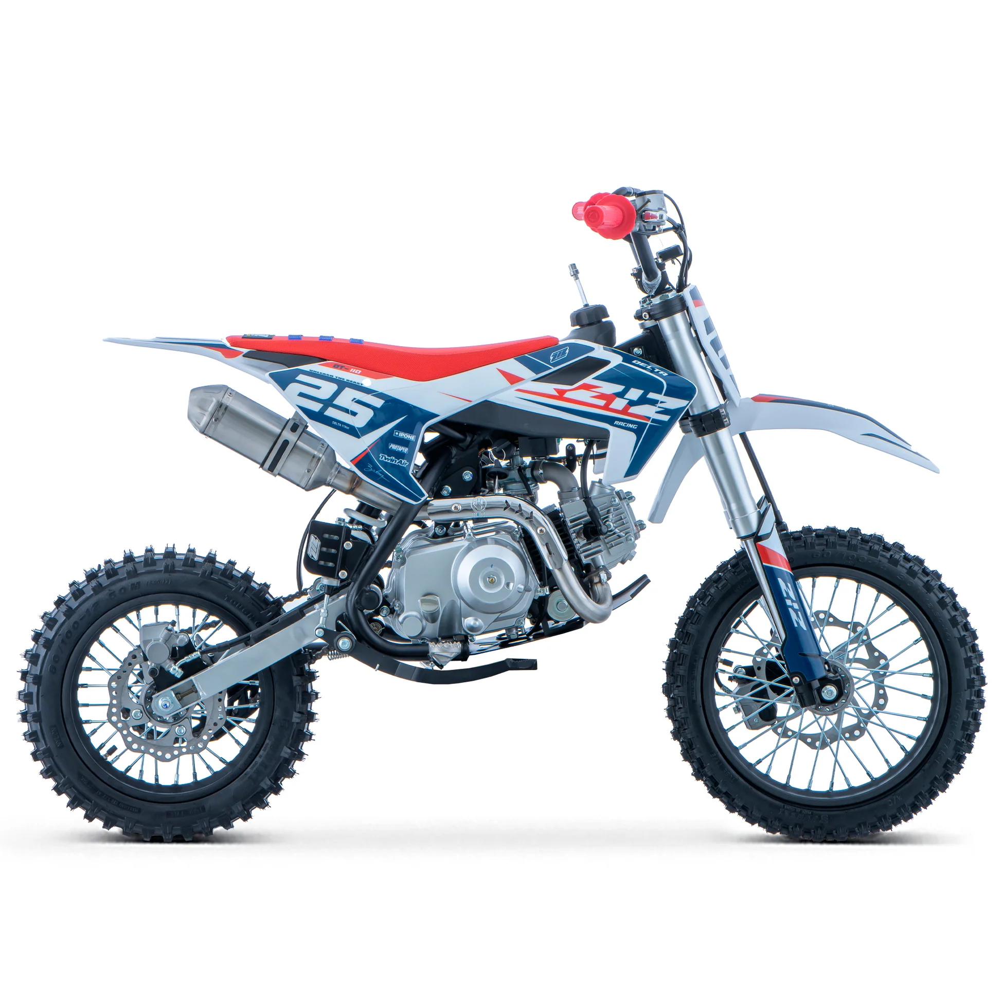 PIT BIKE 110CC 4T AUTOMATICO 14/12 DELTA ZIZRACING - Imagen 9