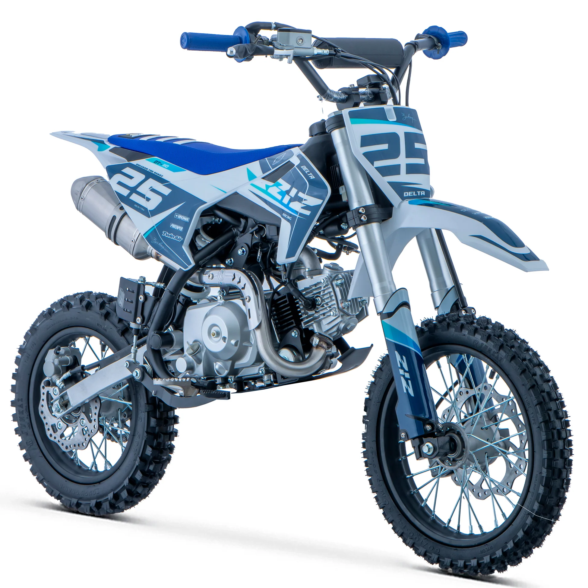PIT BIKE 110CC 4T AUTOMATICO 14/12 DELTA ZIZRACING - Imagen 3