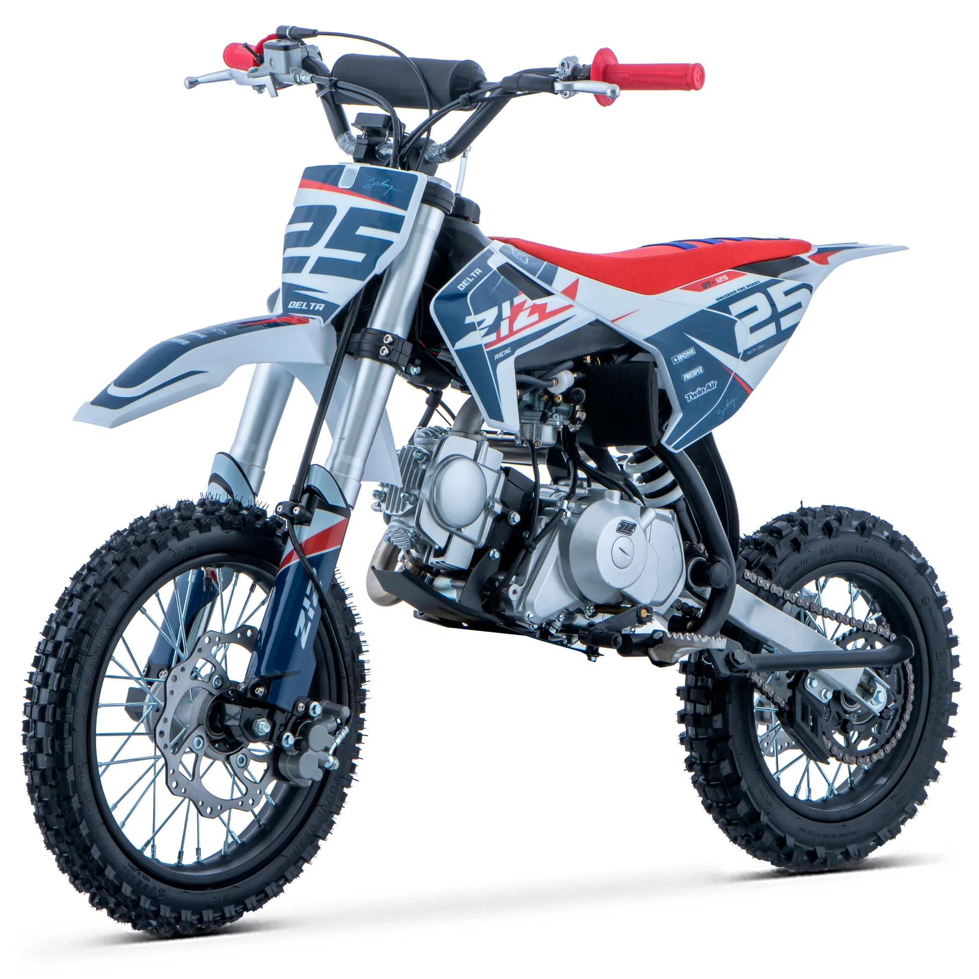 PIT BIKE 125CC 4T START-E 14/12 DELTA ZIZ RACING - Imagen 3