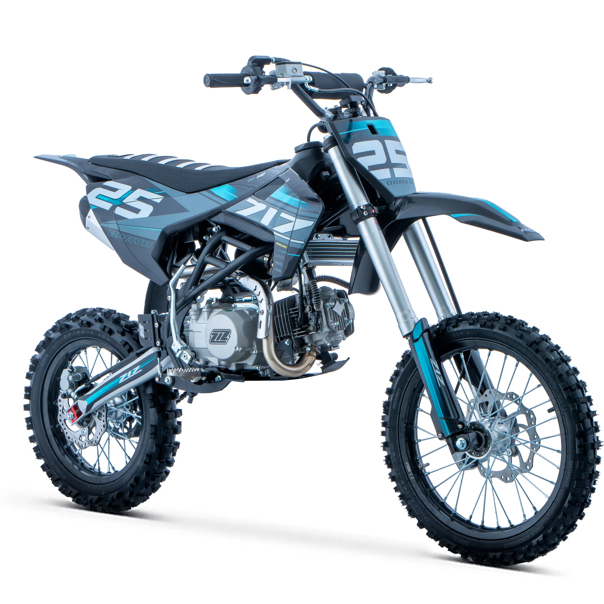 PIT BIKE 140CC 4T ACEITE 17/14 XL BRAVO ZIZ.RACING - Imagen 3