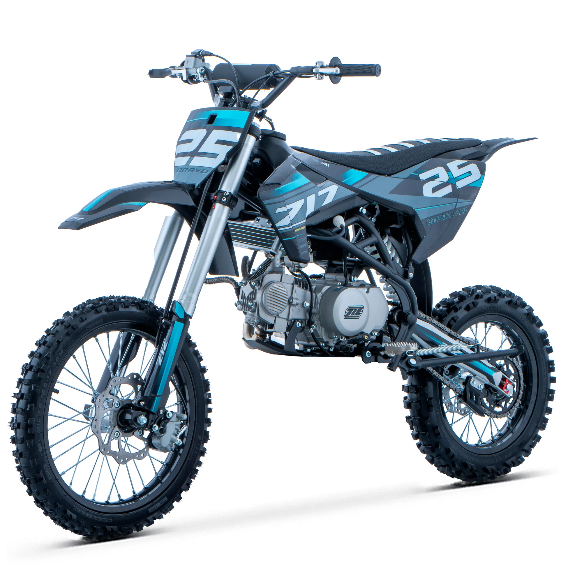 PIT BIKE 140CC 4T ACEITE 17/14 XL BRAVO ZIZ.RACING - Imagen 2