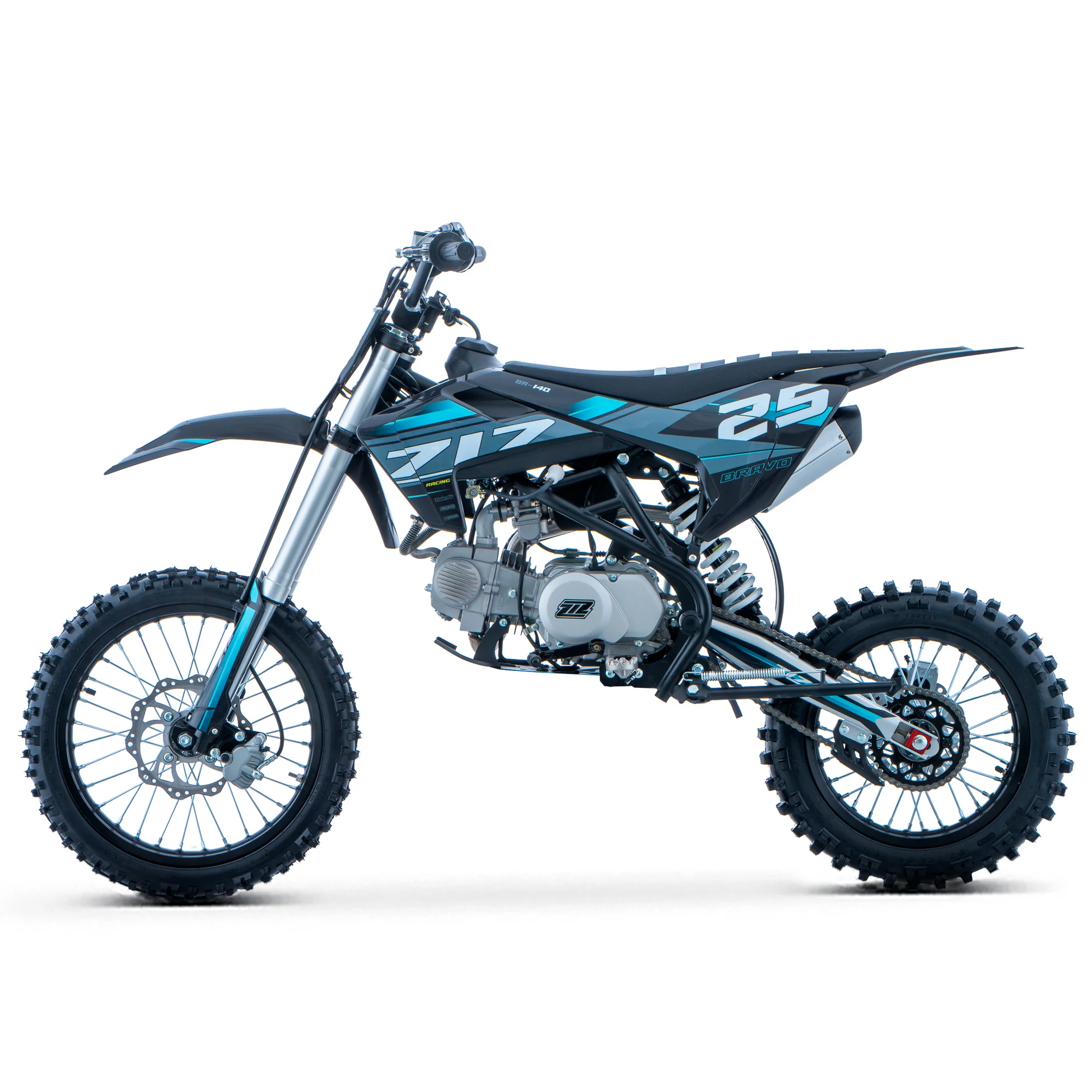 PIT BIKE 140CC 4T ACEITE 17/14 XL BRAVO ZIZ.RACING - Imagen 4