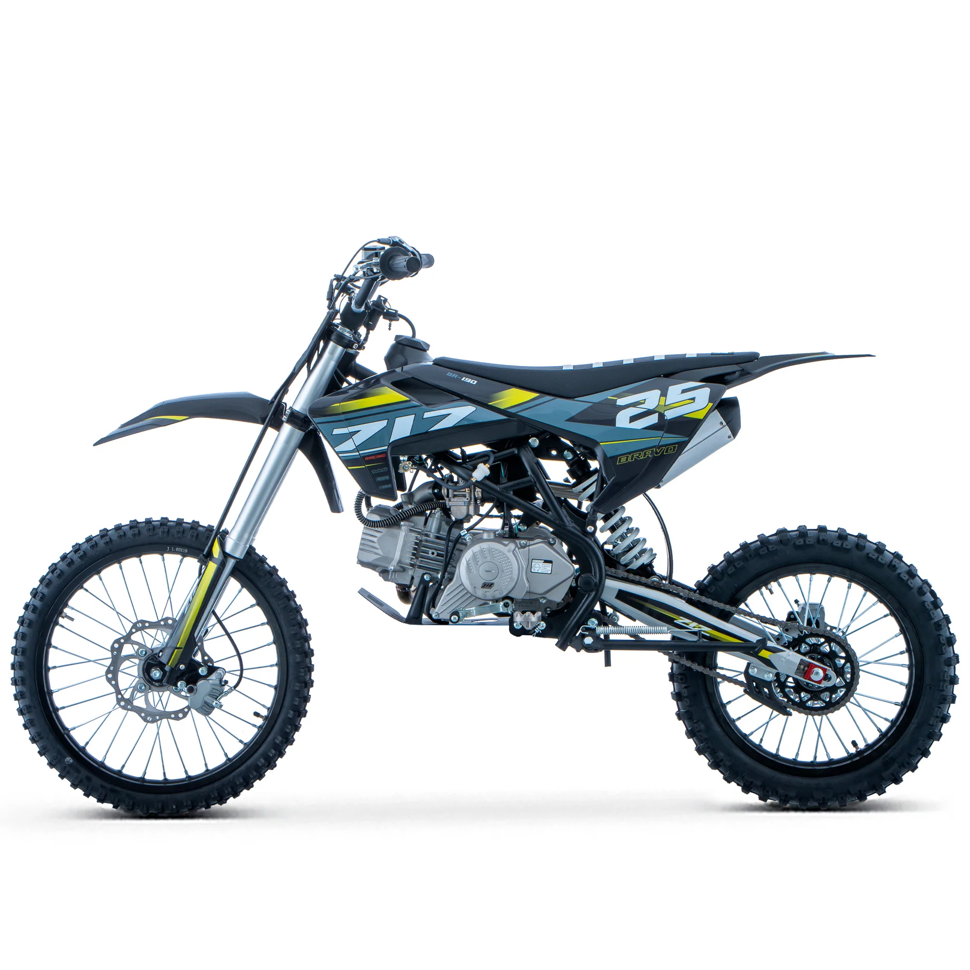 PIT BIKE 140CC 4T ACEITE 17/14 XL BRAVO ZIZ.RACING - Imagen 7