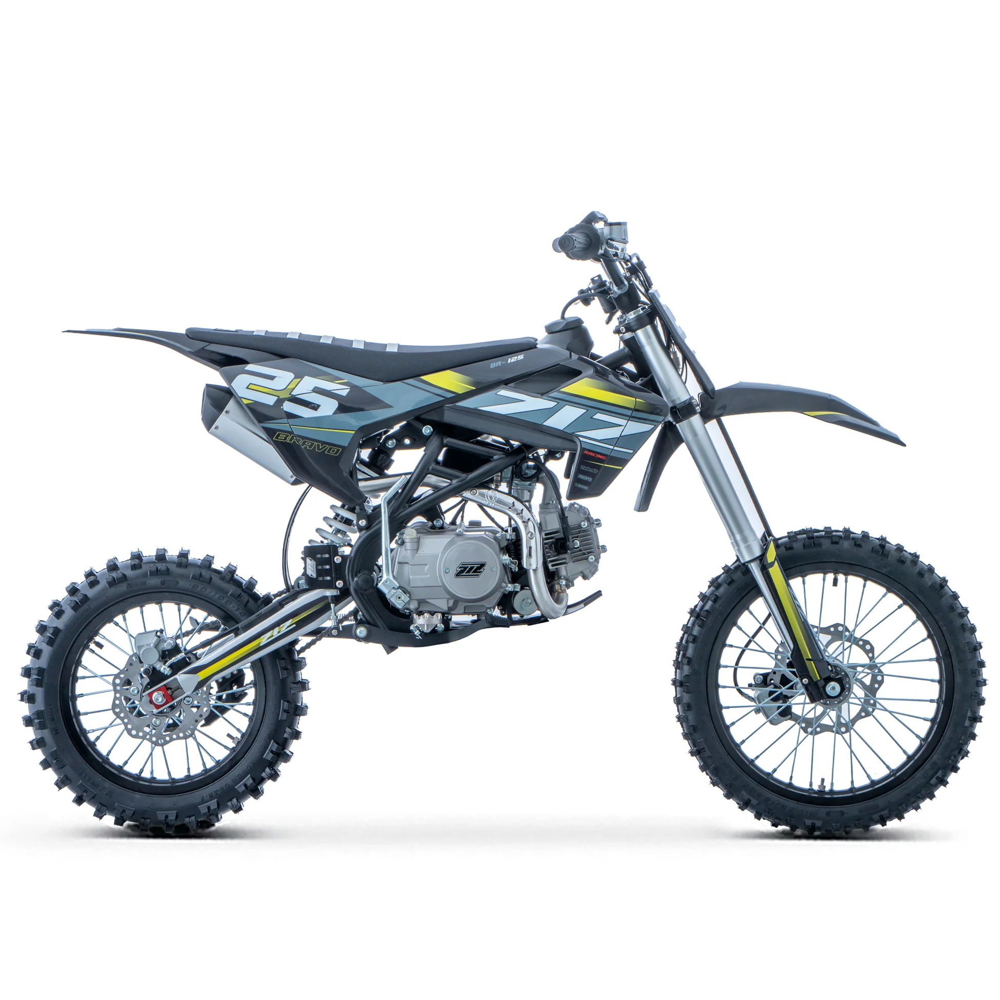PIT BIKE 125CC 4T START-E 17/14 XL BRAVO ZIZRACING - Imagen 4