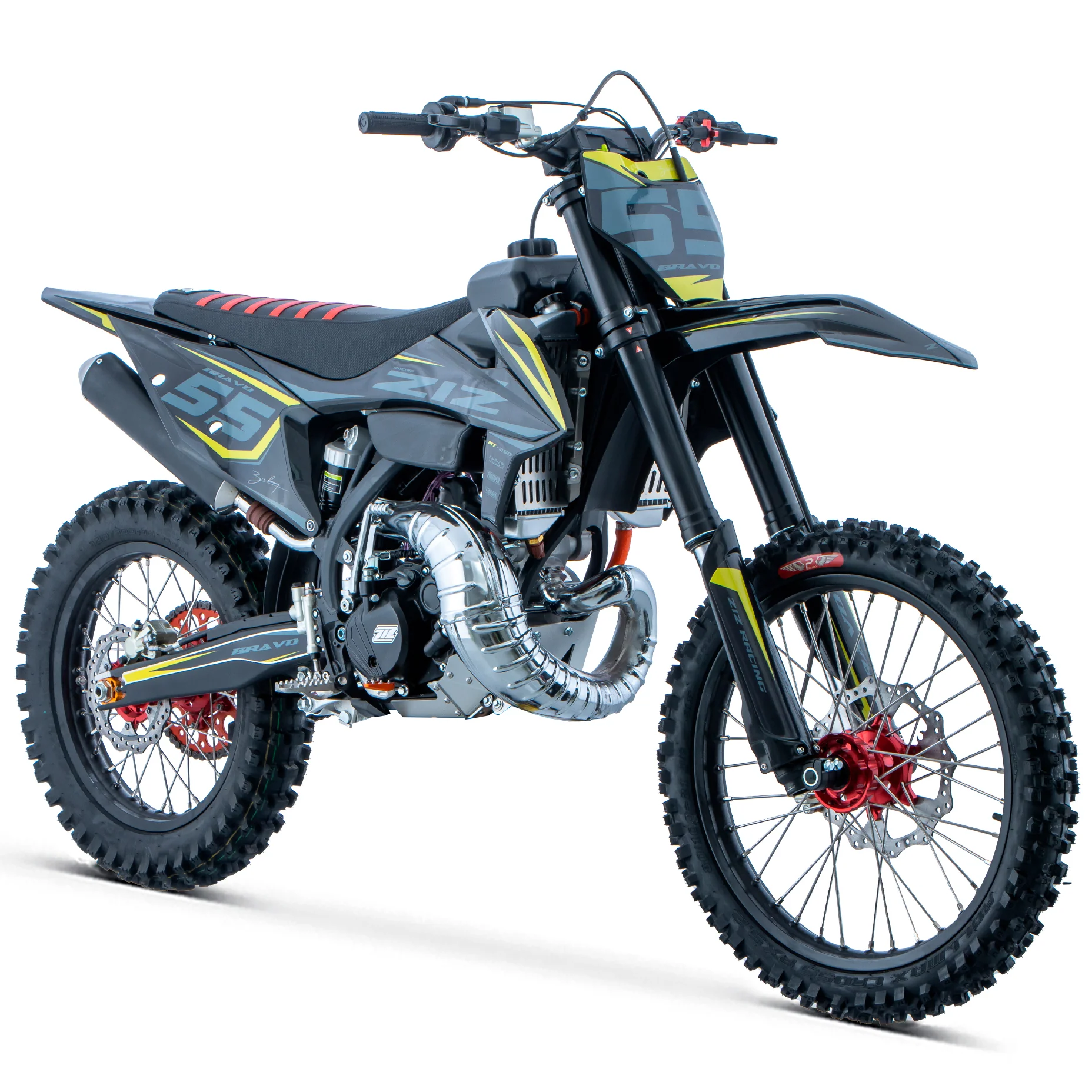 MOTOCROSS 250CC 2T 36CV 21/18 BRAVO ZIZRACING - Imagen 3
