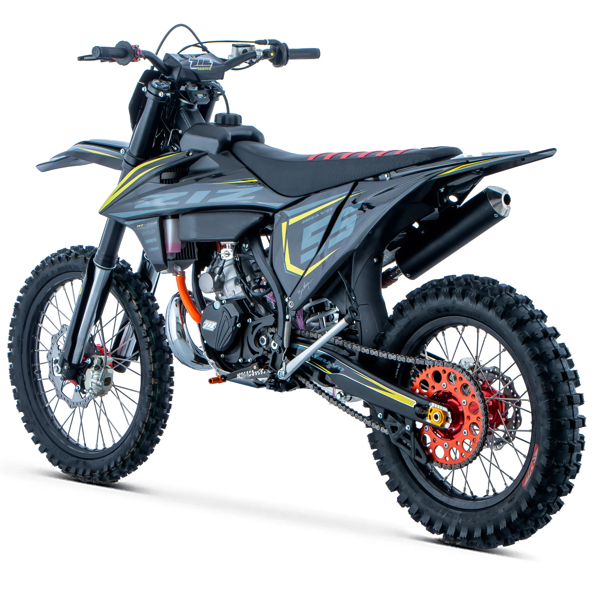 MOTOCROSS 250CC 2T 36CV 21/18 BRAVO ZIZRACING - Imagen 8