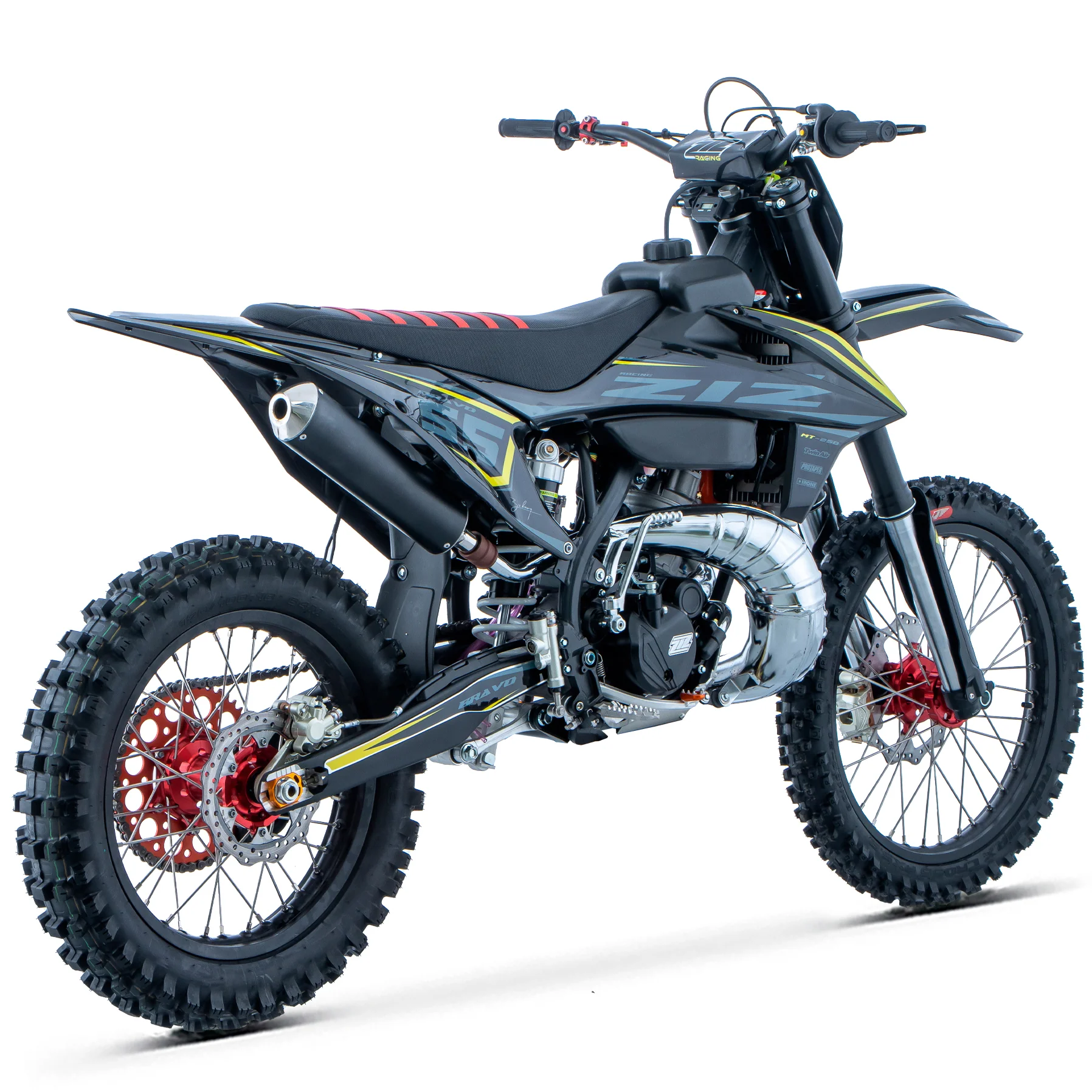 MOTOCROSS 250CC 2T 36CV 21/18 BRAVO ZIZRACING - Imagen 7