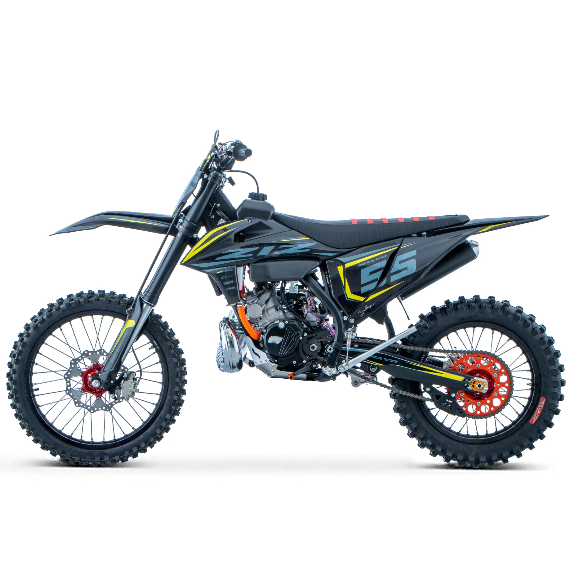 MOTOCROSS 250CC 2T 36CV 21/18 BRAVO ZIZRACING - Imagen 4