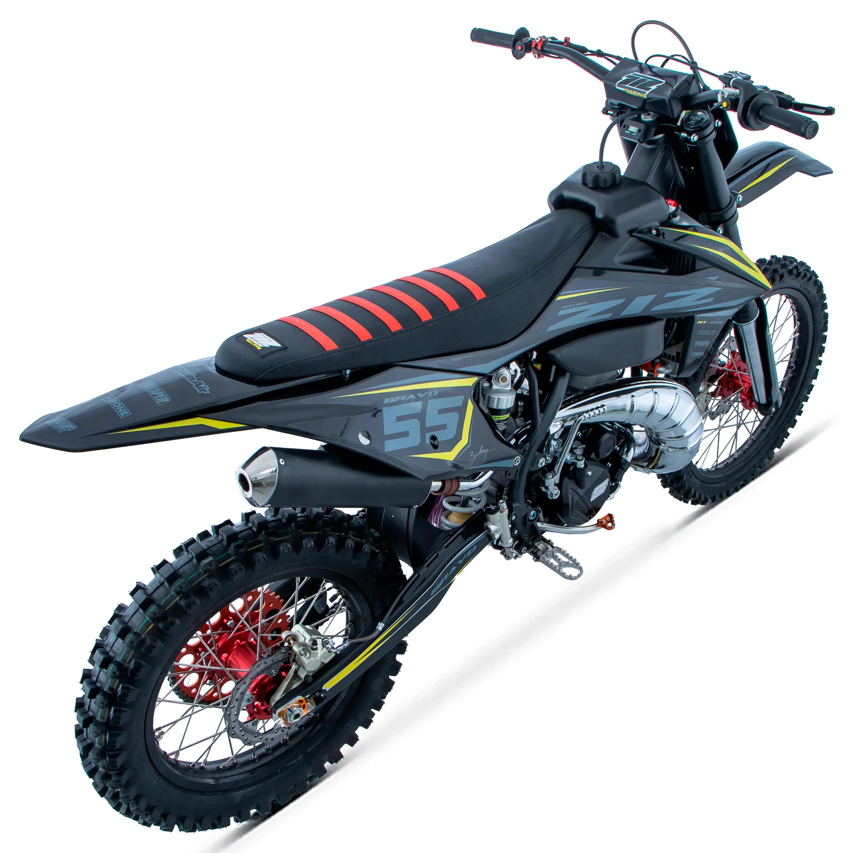 MOTOCROSS 250CC 2T 36CV 21/18 BRAVO ZIZRACING - Imagen 6
