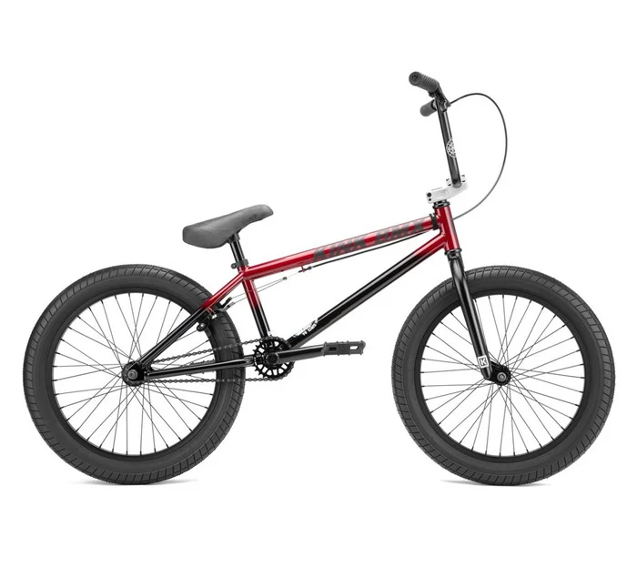 BICICLETA BMX KINK CURB 20" ROJA NEGRA