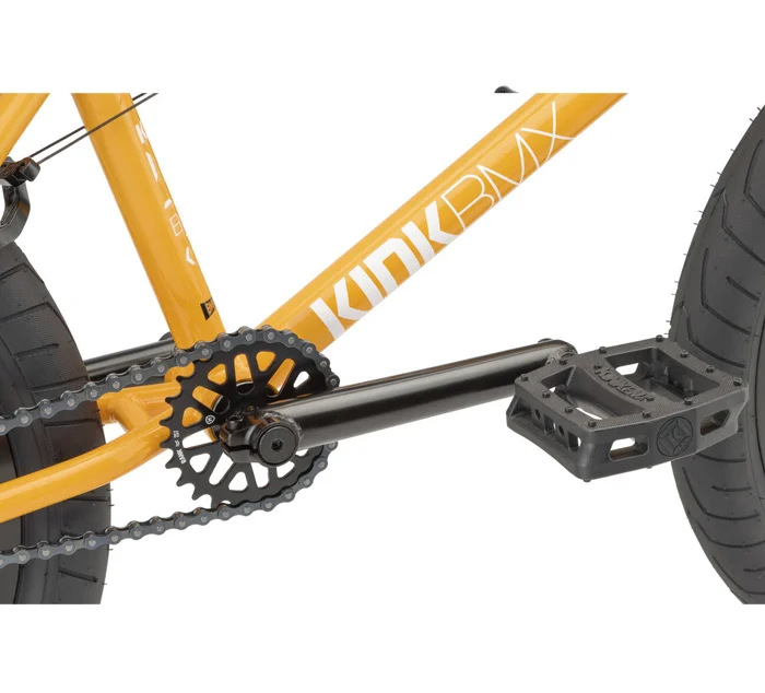 BICICLETA BMX KINK GAP AMARILLO 20.5" - Imagen 3