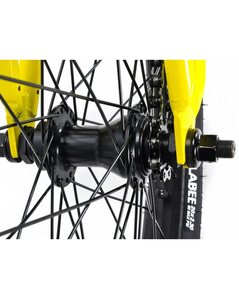 BICICLETA BMX TOTAL KILLABEE AMARILLO-NEGRO - Imagen 5