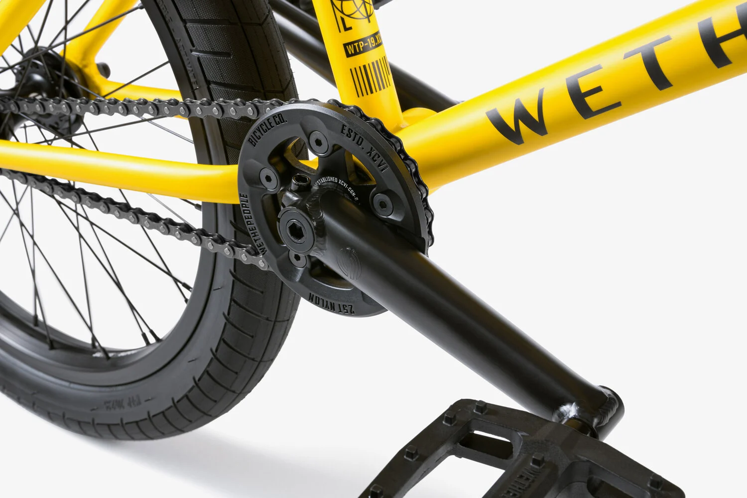 BICICLETA BMX WETHEPEOPLE JUSTICE 20.75" AMARILLO - Imagen 7