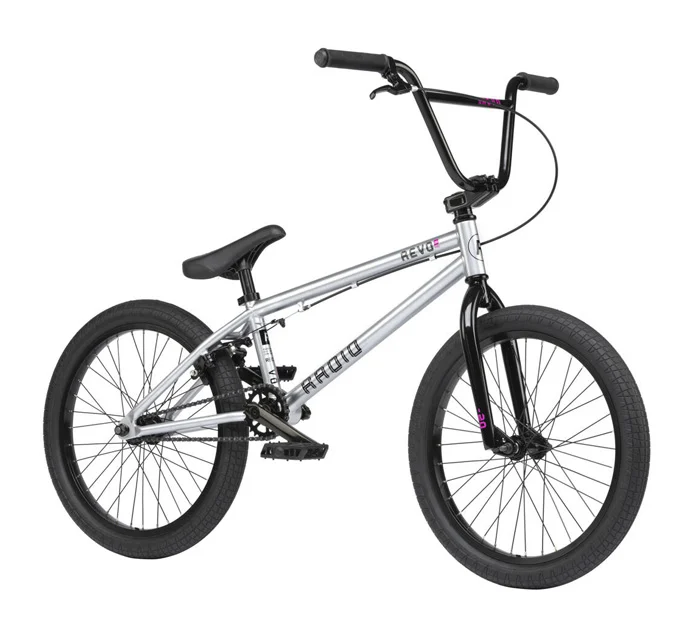 BICICLETA BMX RADIO REVO PRO GRIS METAL 20"