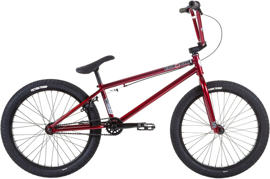 BICICLETA BMX STOLEN SPADE 22" ROJO - Imagen 4