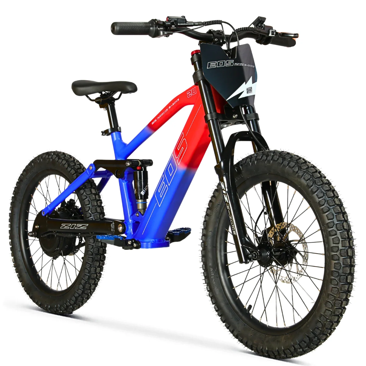 BICI ELECTRICA EOS-20 550W 36V 7.5AH ZIZ.RACING - Imagen 2