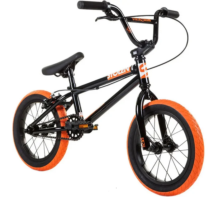 BICICLETA BMX STOLEN AGENT 14" BLACK