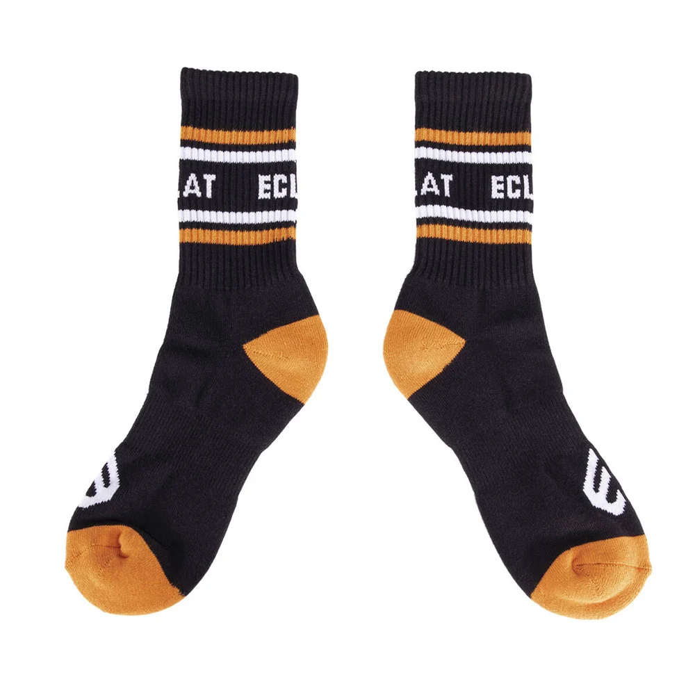 SOCKS ECLAT BLACK WHITE