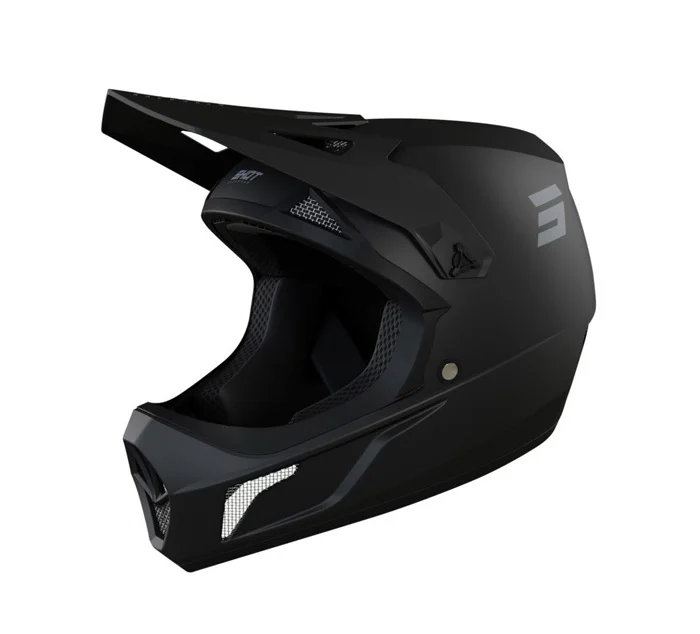SHOT HELMET ROGUE SOLID BLACK