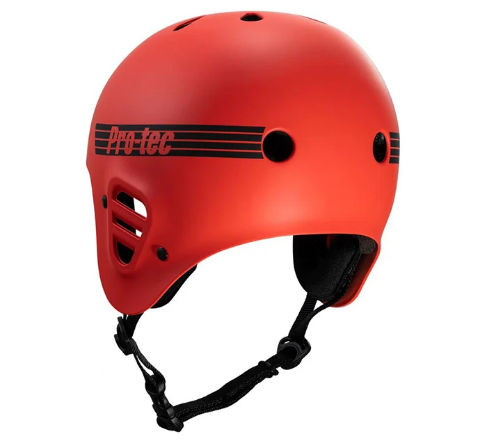 CASCO PRO-TEC FULL CUT ROJO MATE - Imagen 2