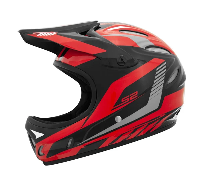 CASCO THH S2 NEGRO-ROJO