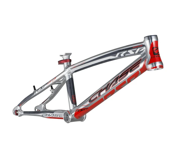 CUADRO BMX CHASE RSP 4.0 PLATA ROJO - Imagen 2
