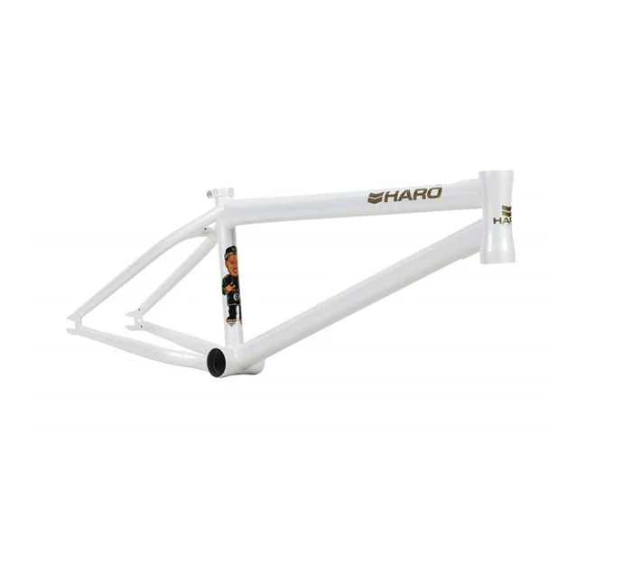 BMX FRAME HARO CHAD KERLEY WHITE 21"