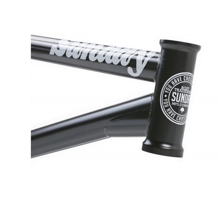 CUADRO BMX SUNDAY SOUNDWAVE V3 BLACK - Imagen 2
