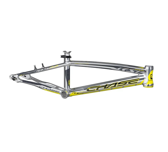 CUADRO BMX CHASE RSP 4.0 PLATA AMARILLO