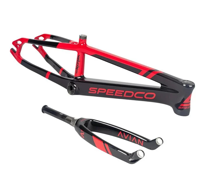 FRAME /KIT BMX SPEEDCO VELOX EVO RED