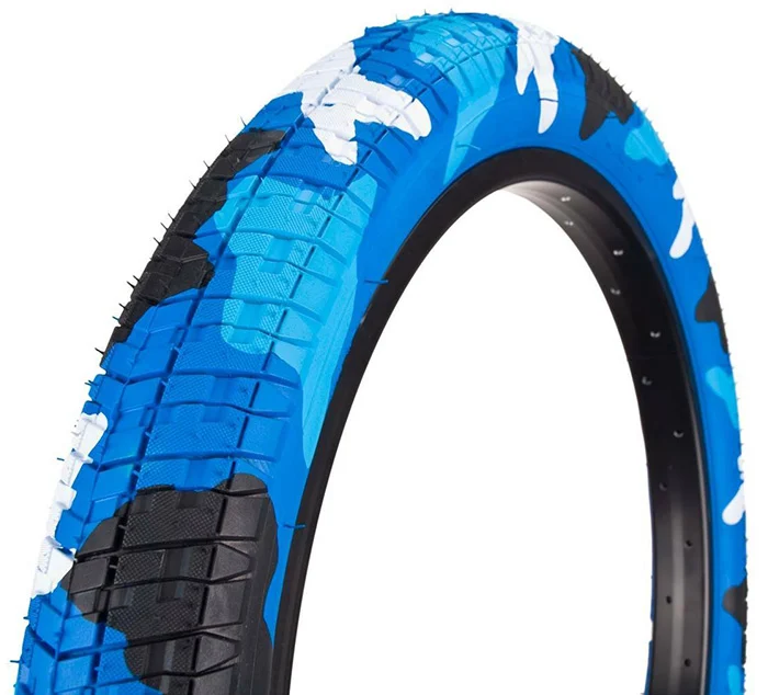 CUBIERTAS BMX FICTION TROOP CAMU AZUL 18"