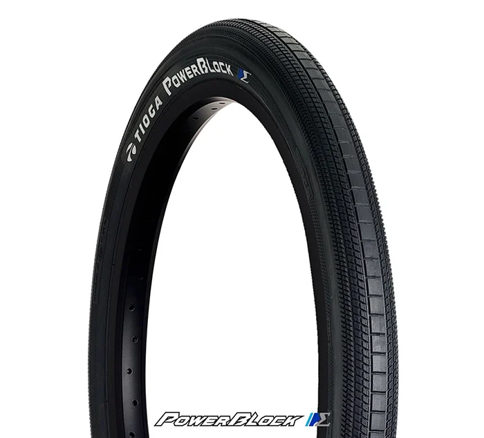 BMX TIRE TIOGA POWERBLOCK FLEX KEVLAR S-SPEC