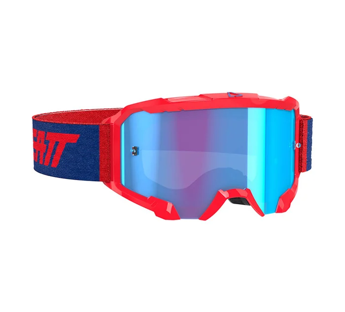 GAFAS LEATT VELOCITY 4.5 ROJO LENTE AZUL 52%
