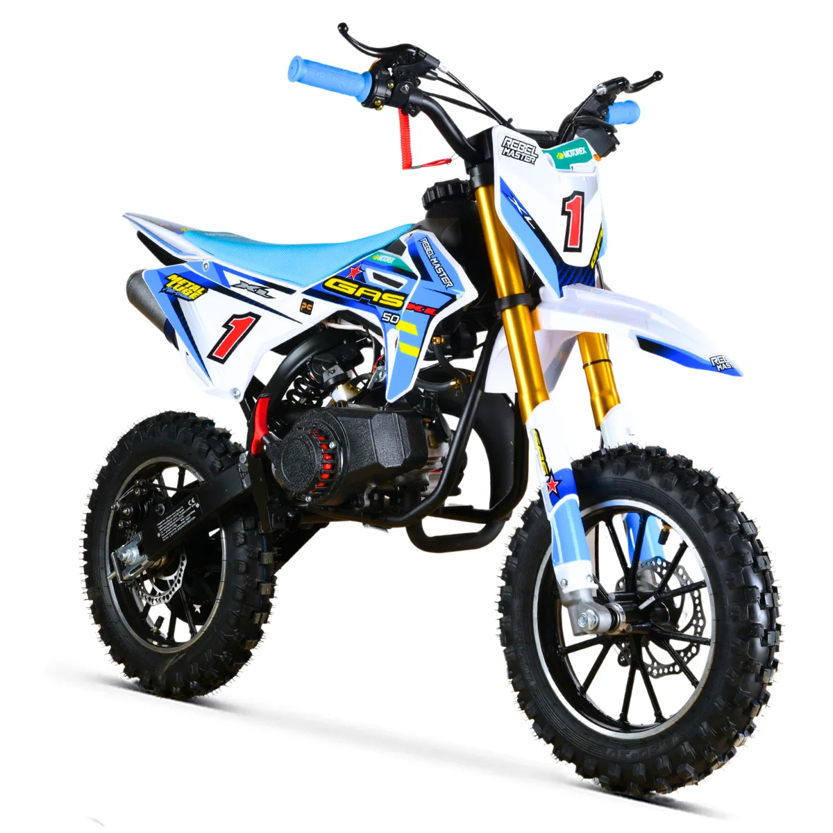 MINI CROSS 49CC 2T GASOLINA + ARRANQ ELECTRICO R10 - Imagen 5