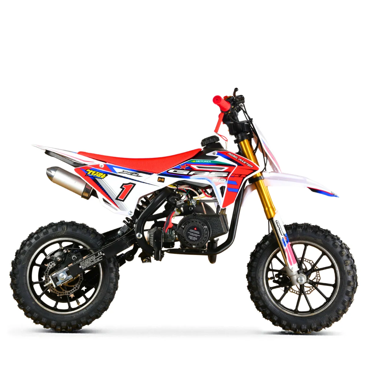 MINI CROSS 49CC 2T GASOLINA + ARRANQ ELECTRICO R10 - Imagen 6
