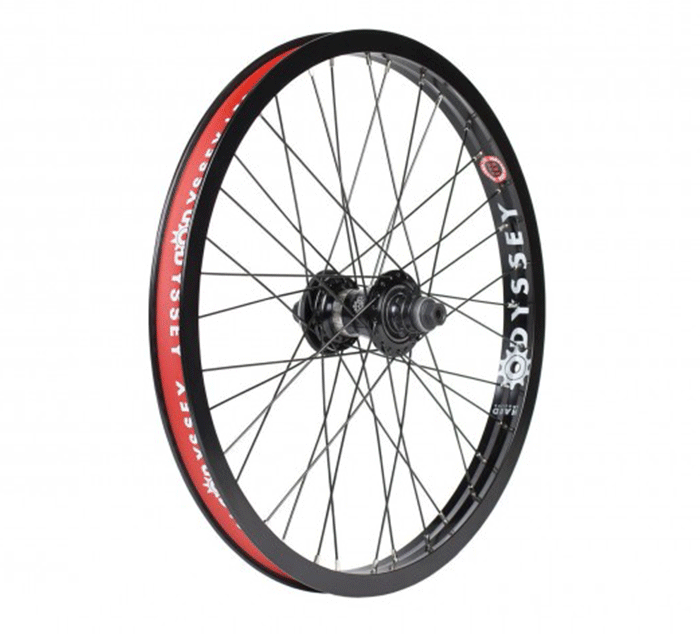 BMX REAR WHEEL ODYSSEY FREE CLUTCH V2/RIM QUADRANT