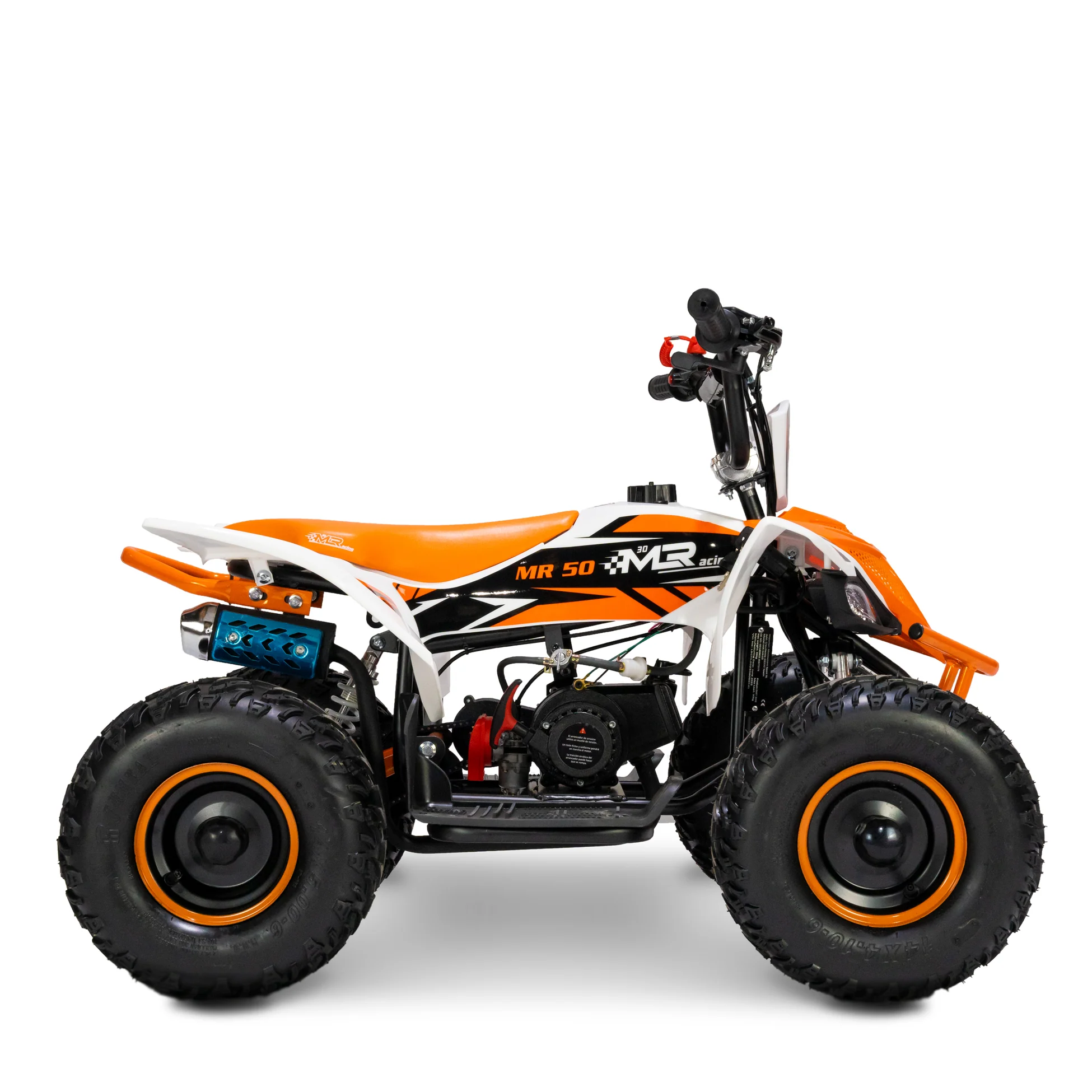 MINI QUAD GASOLINA 49CC 2T AV49 M30. RACING - Imagen 7