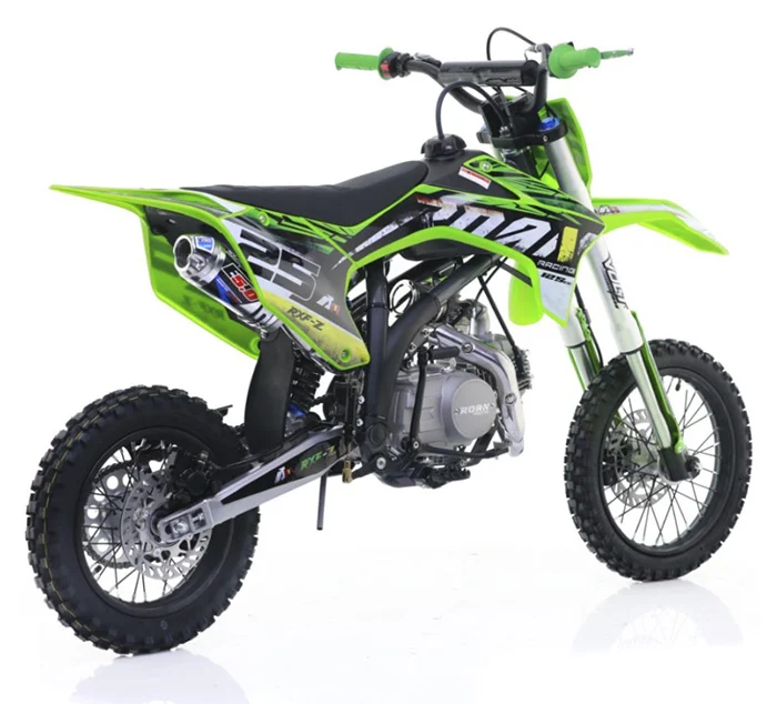 PIT BIKES RXF 125CC MANUAL 14"/12" VERDE - Imagen 2