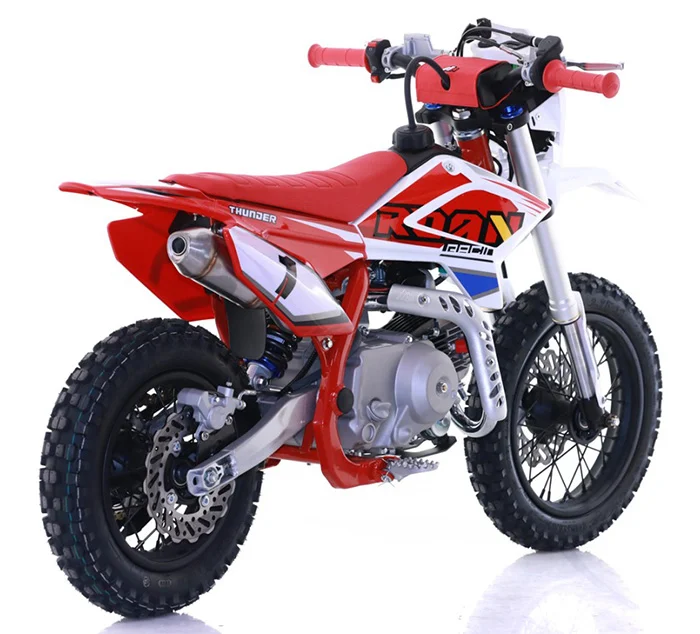 PIT BIKE ROAN THUNDER 90CC AUTOMATICA RED - Imagen 2
