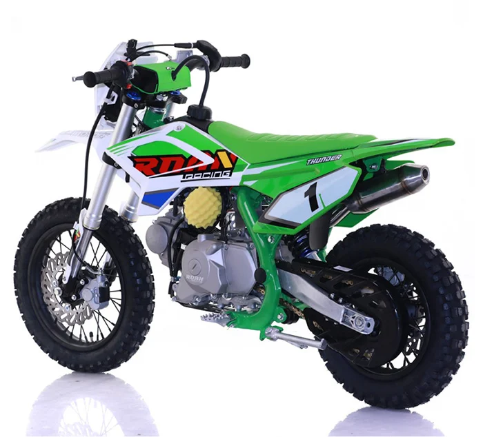 PIT BIKE ROAN THUNDER 90CC AUTOMATICA VERDE - Imagen 2