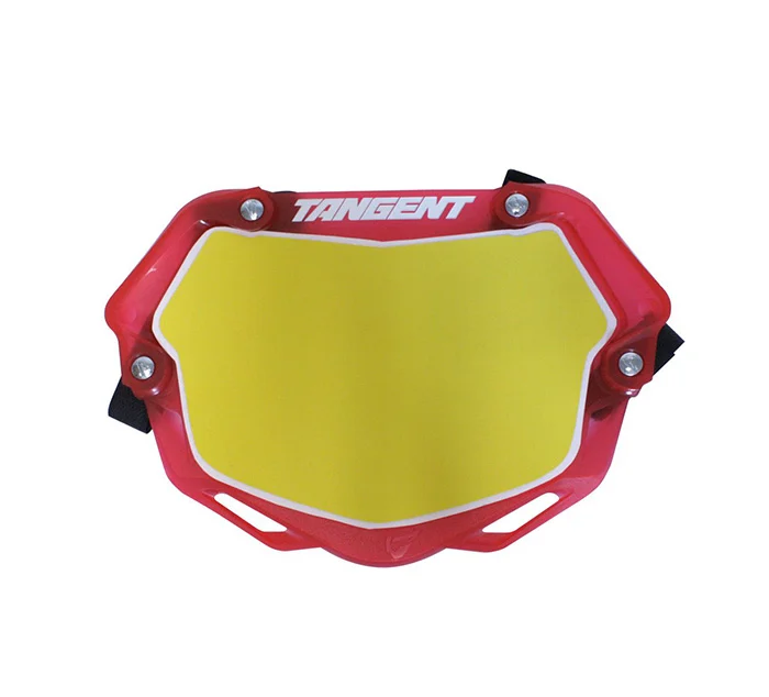 PLATE PORTA NUMEROS TANGENT MINI RED