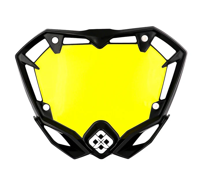 PLATE PORTA NUMERO PRIDE AIR MINI BLACK