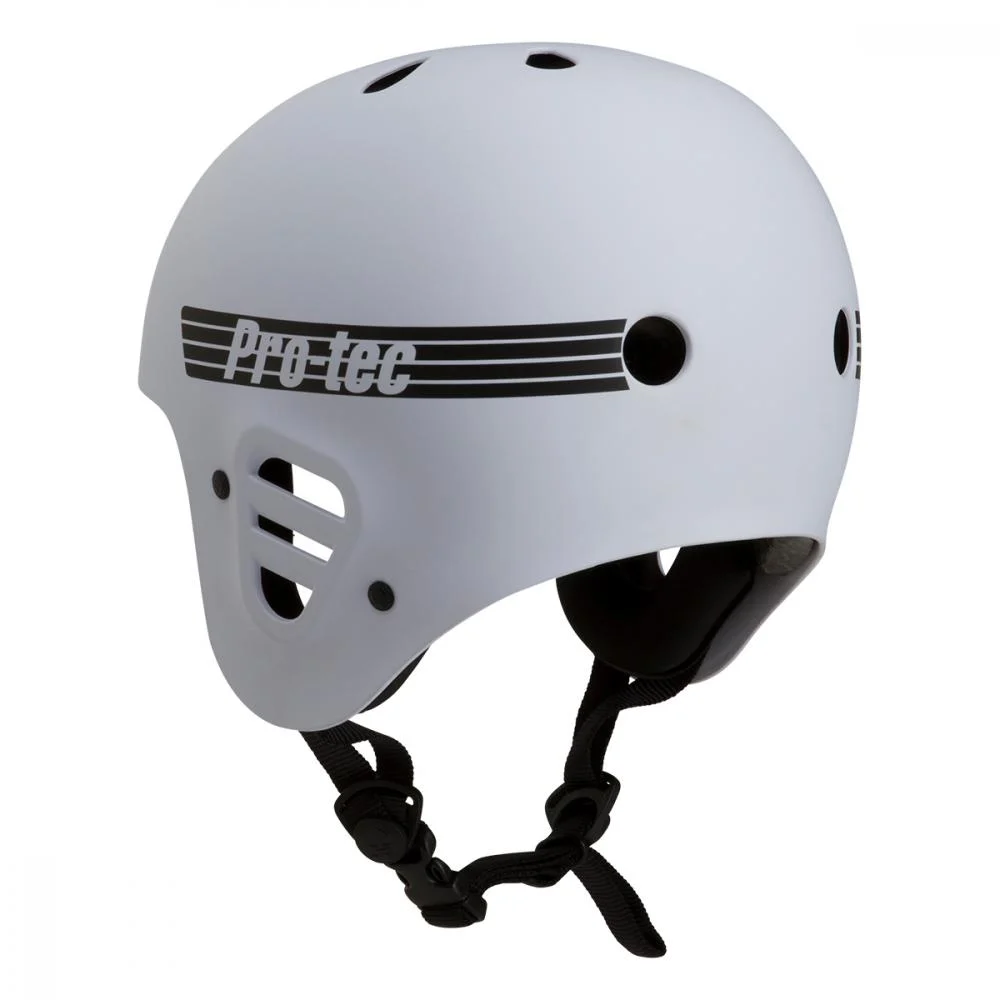 CASCO PRO-TEC FULL CUT BLANCO MATE - Imagen 2