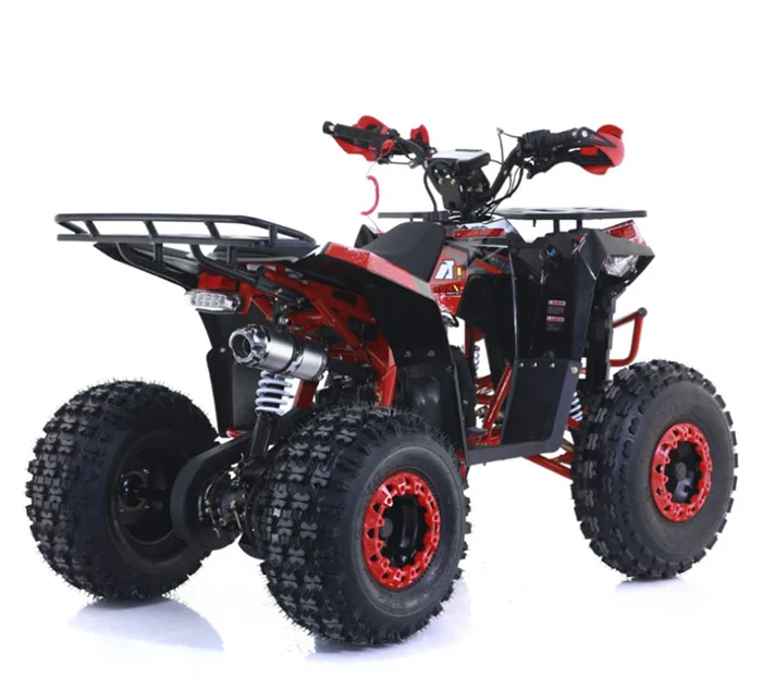 QUAD 125CC SEMI-AUTOMATICO ROAN COMMANDER R8 PRO RED - Imagen 3