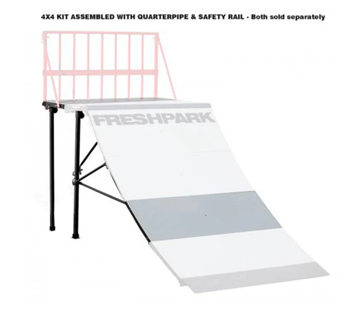FRESHPARK PORTABLE RAMP QUARTER PIPE EXTENSION